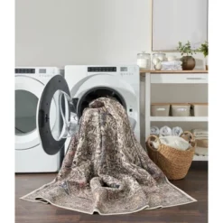 Nourison Washable Brilliance Traditional Vintage Indoor Rug 13 Nourison Washable Brilliance Traditional Vintage Indoor Rug -Safavieh Shop GUEST f9123eee 9c95 47c1 bd86 f8f1bca03b37