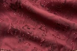 Kate Aurora Georgina Ultra Luxurious Raised Jacquard And Fringed Trimmed Austrian Window Valance