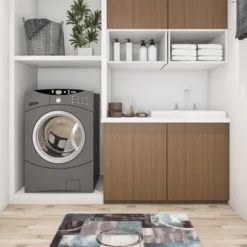 World Rug Gallery Contemporary Abstract Circles Anti Fatigue Standing Mat -Safavieh Shop GUEST fa5107ff 08b8 4499 8353 9654f63a9ecb