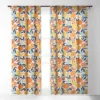 Avenie Citrus Fruits Blue Single Panel Sheer Window Curtain - Society6 -Safavieh Shop GUEST fc42af63 39b4 4bed 96d4 4554ba8f3893