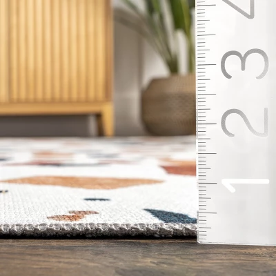 NuLOOM JoJo Kids Pebbles Machine Washable Area Rug 4 NuLOOM JoJo Kids Pebbles Machine Washable Area Rug - Image 2