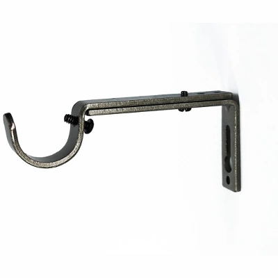 Linen Avenue Cage Single And Double Window Curtain Rod Set 6 Linen Avenue Cage Single And Double Window Curtain Rod Set - Image 4