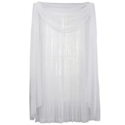 Collections Etc Sheer Window Scarf Curtain, Single Panel, -Safavieh Shop GUEST fcf16212 3b48 4a63 9ca6 4f382f5a2134