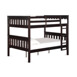 Full Over Full Petty Wood Bunk Bed With USB Port - Room & Joy -Safavieh Shop GUEST fd47ade4 6de8 4304 a006 0a99a741881a