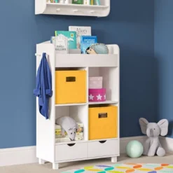 Kids' Book Nook Cubby Storage Cabinet With Bookrack - RiverRidge Home 19 Kids' Book Nook Cubby Storage Cabinet With Bookrack - RiverRidge Home -Safavieh Shop GUEST fda9b03e b864 42a5 9664 6b841f3f648f
