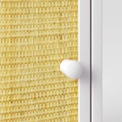 Rattan And Wood Bedside Kids' Table White - Pillowfort™ -Safavieh Shop GUEST fef8c302 87e3 4bef 800c 076600a0acbf